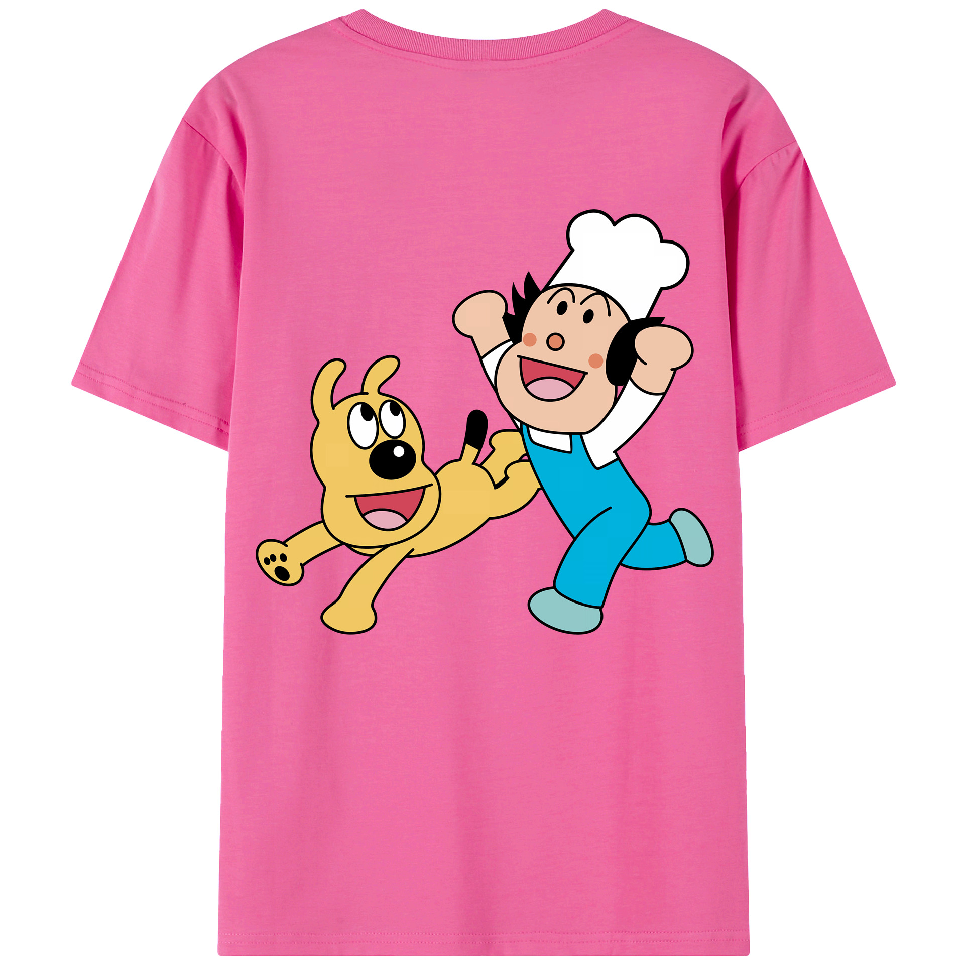 （画像用） アンパンマン Anpanman レディース半袖Tシャツ(バックプリント)